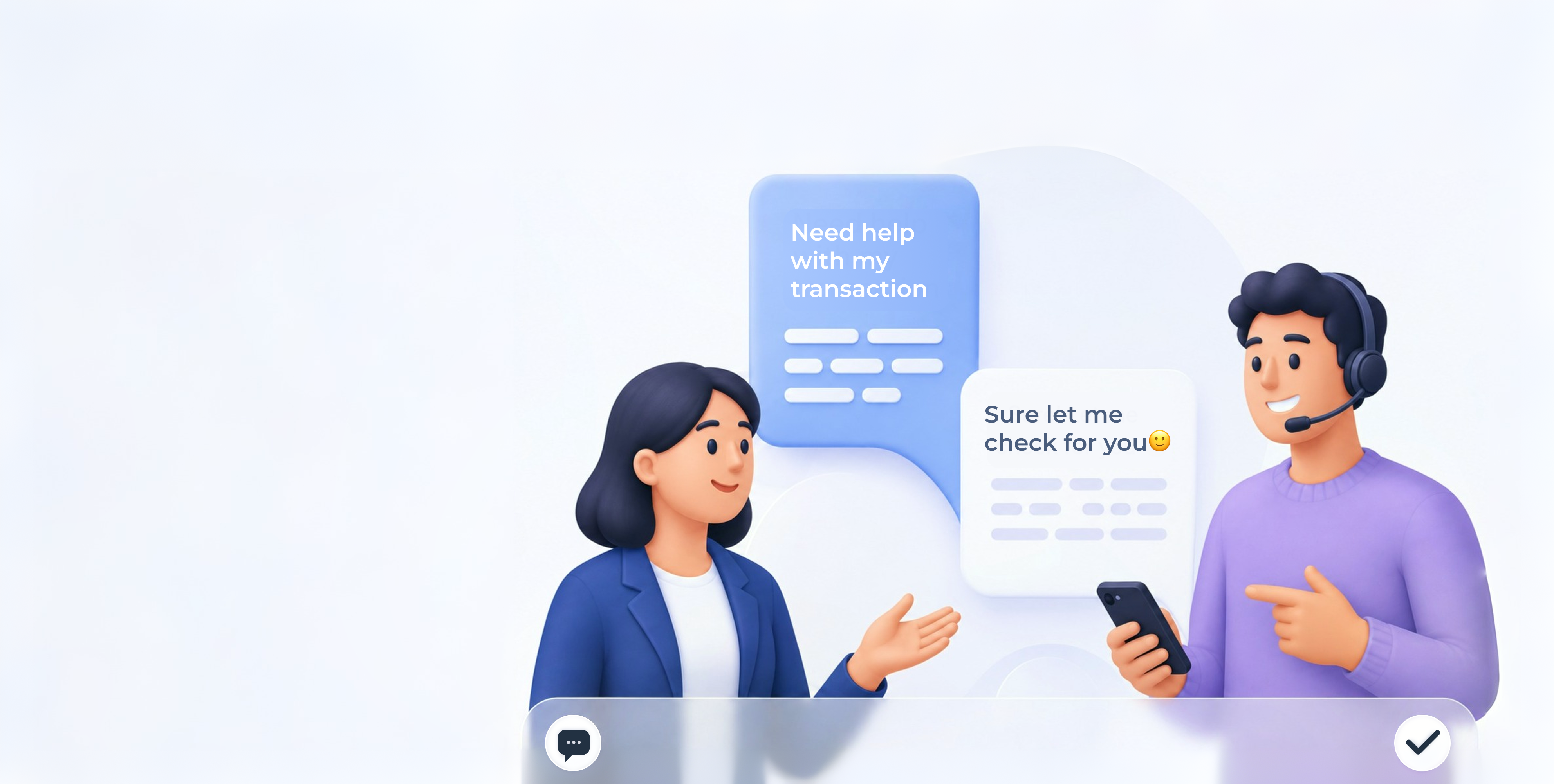 Let's Talk Business illustration